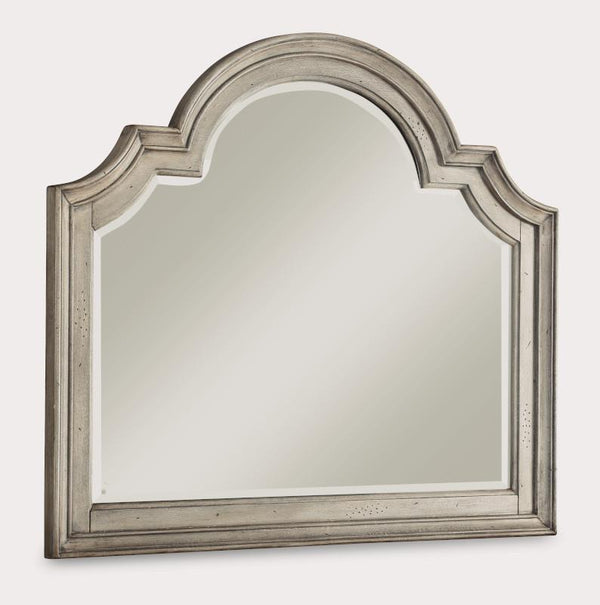 Flexsteel Wynwood Plymouth Mirror in Whitewash Wood