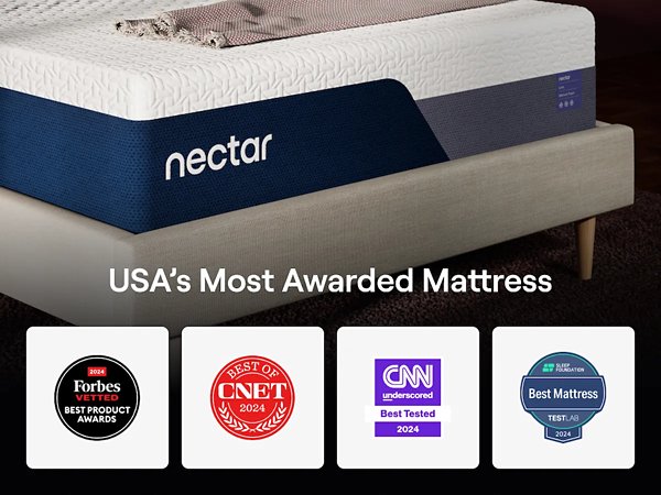 Nectar Luxe Memory Foam 5.1 Mattress [ONLINE ONLY SALE!]