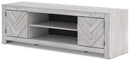 Cayboni 71" TV Stand with Electric Fireplace
