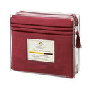 Clara Clark Bed Sheets Set, 1800 Series Deep Pocket Soft Microfiber Sheet Set (Burgandy Red)